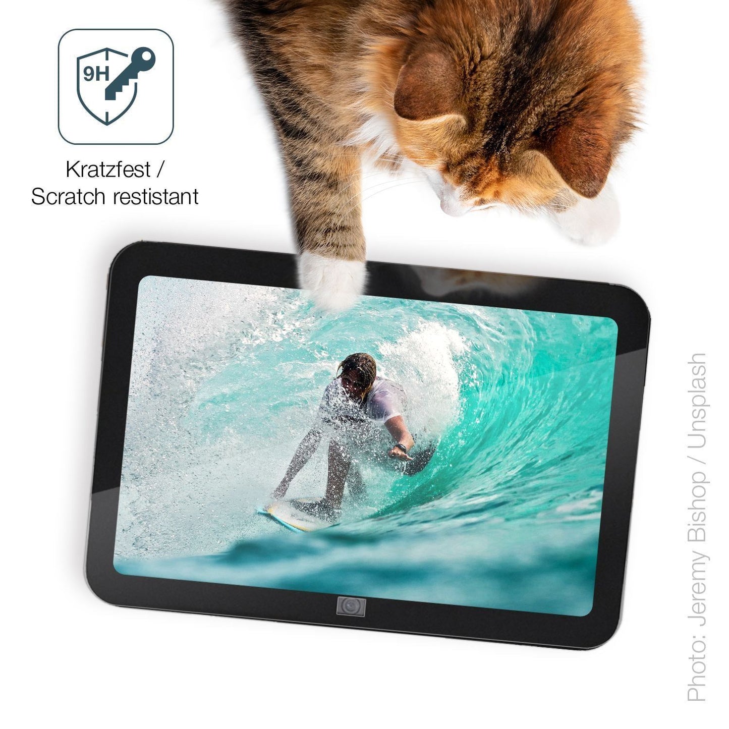 2x 9H Schutzfolie für Amazon Echo Show 8 (2023) Pa (3)
