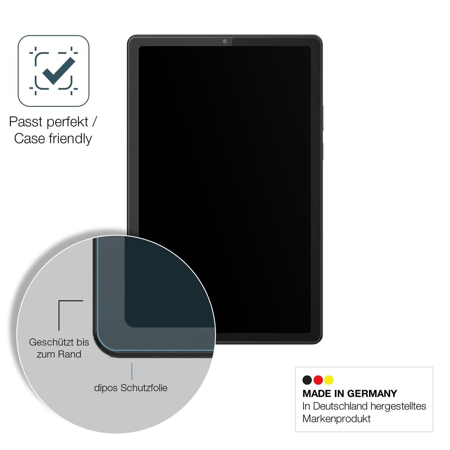 2x 9H Schutzfolie matt für Lenovo Tab M9 Panzerfol (6)