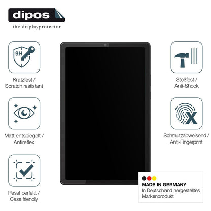 2x 9H Schutzfolie matt für Lenovo Tab M9 Panzerfol (7)