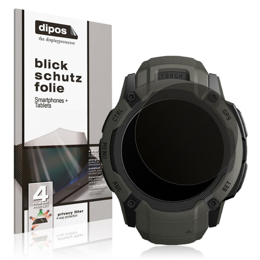 Blickschutzfolie für Garmin Instinct 2x Solar matt (1)