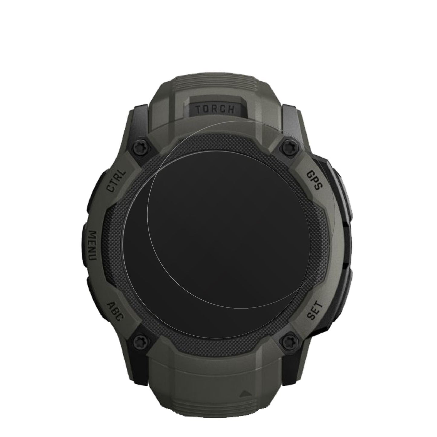 4x Schutzfolie matt für Garmin Instinct 2x Solar D (2)