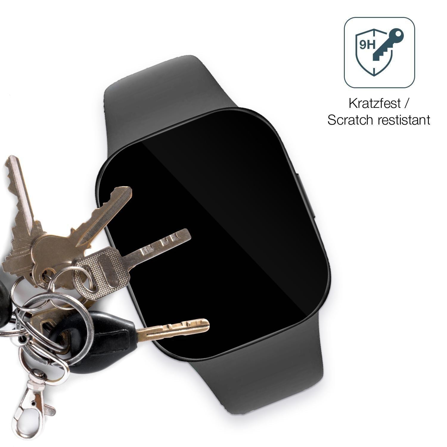 2x 9H Schutzfolie für Xiaomi Redmi Watch 3 Panzerf (3)