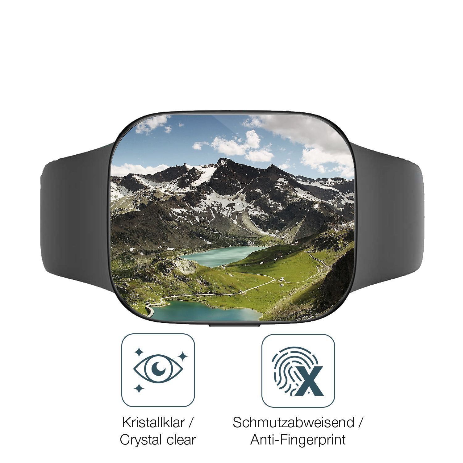 2x 9H Schutzfolie für Xiaomi Redmi Watch 3 Panzerf (5)