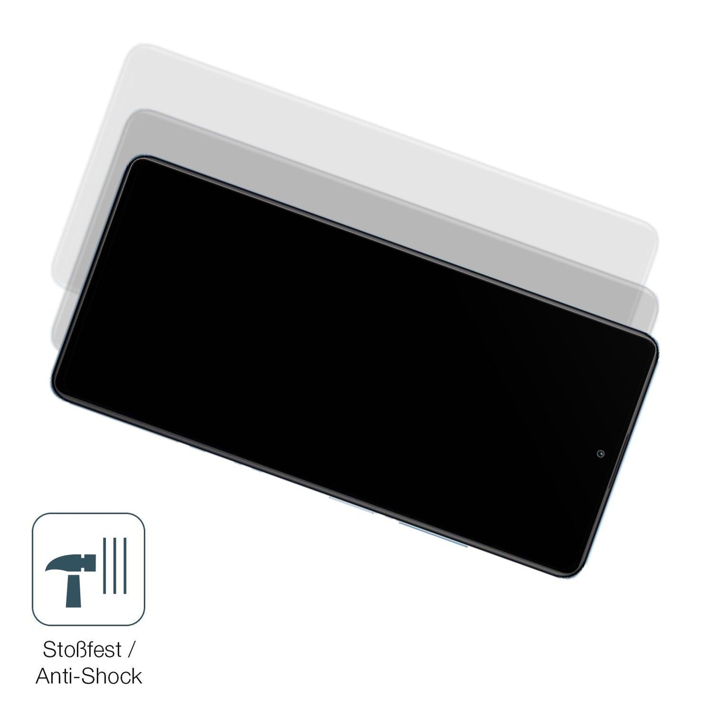 2x 9H Schutzfolie matt für Xiaomi Redmi Note 12 Pr (4)