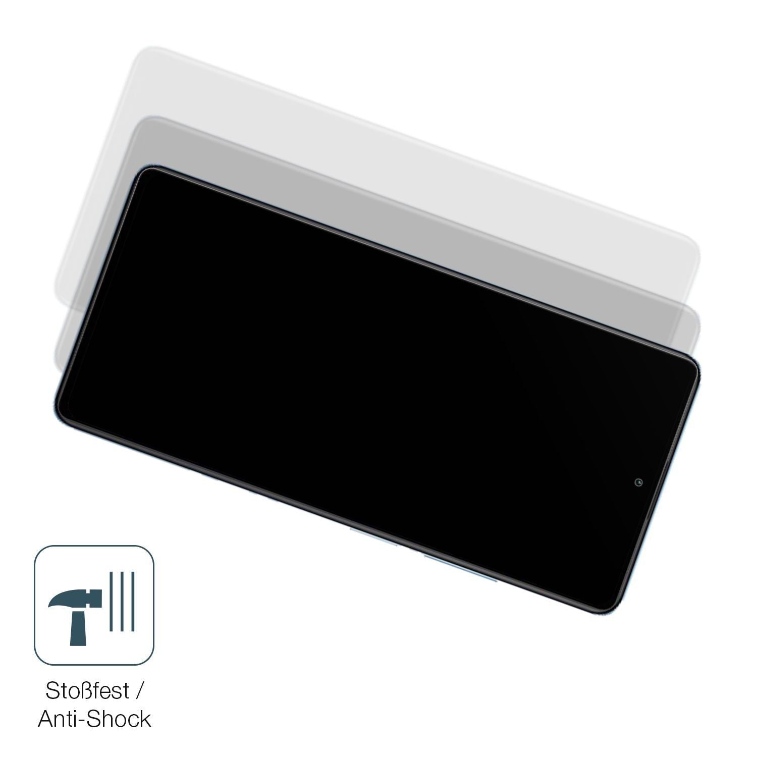 2x 9H Schutzfolie matt für Xiaomi Redmi Note 12 Pr (4)