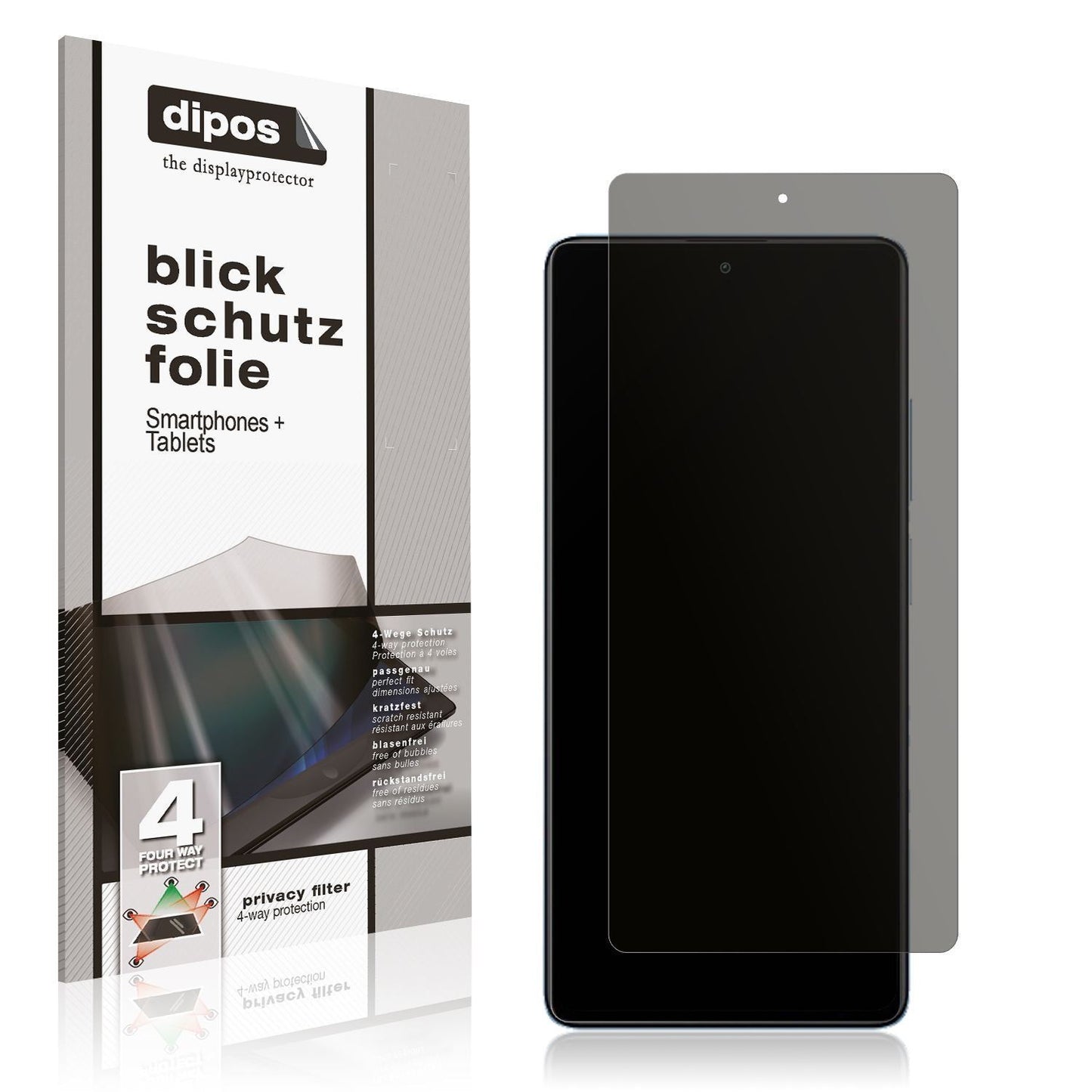 Blickschutzfolie für Xiaomi Redmi Note 12 Pro Plus (1)
