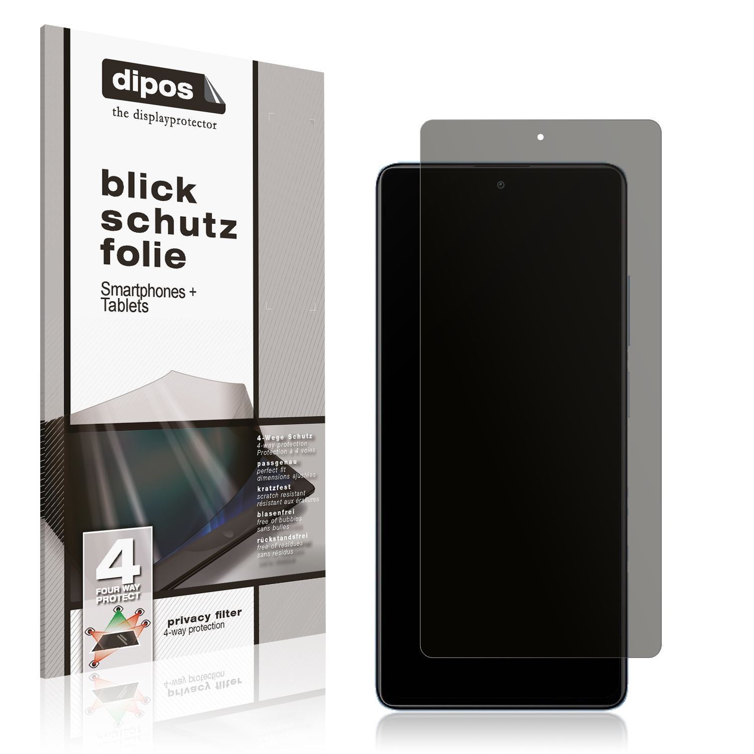 Blickschutzfolie für Xiaomi Redmi Note 12 Pro Plus (1)