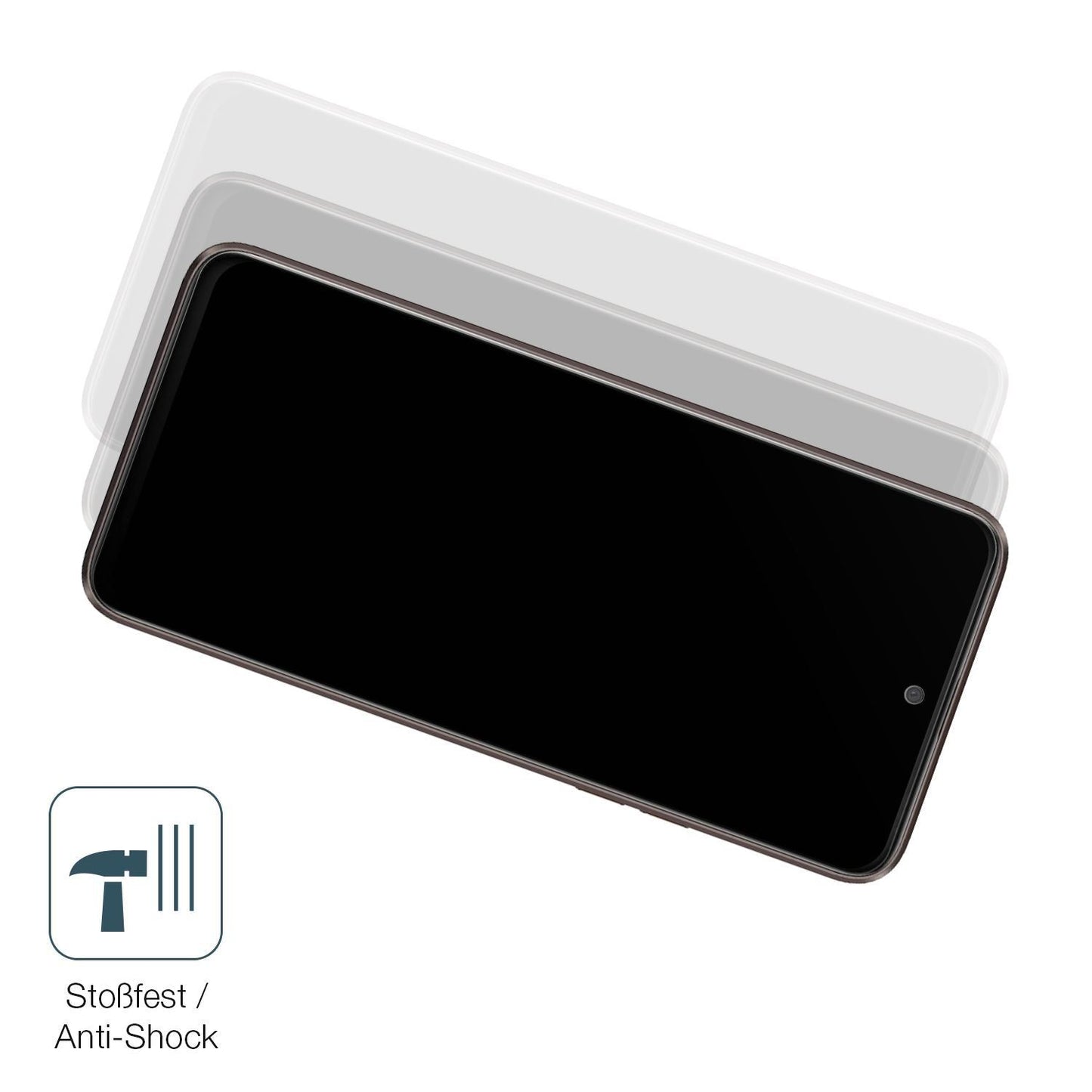 2x 9H Schutzfolie matt für HTC U23 Pro Panzerfolie (4)