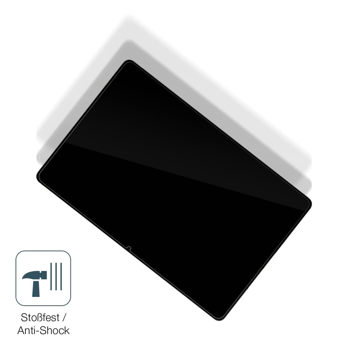 2x 9H Schutzfolie für Samsung Galaxy Tab S9+ Panze (4)
