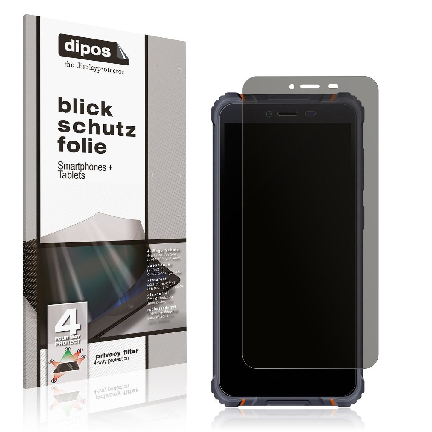 Blickschutzfolie für Hotwav T5 Max matt Schutzfoli (1)