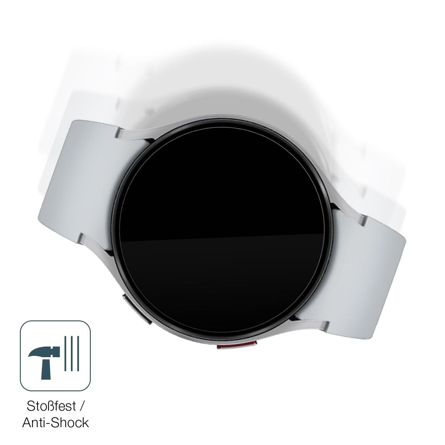2x 9H Schutzfolie für Samsung Galaxy Watch 6 47mm  (4)