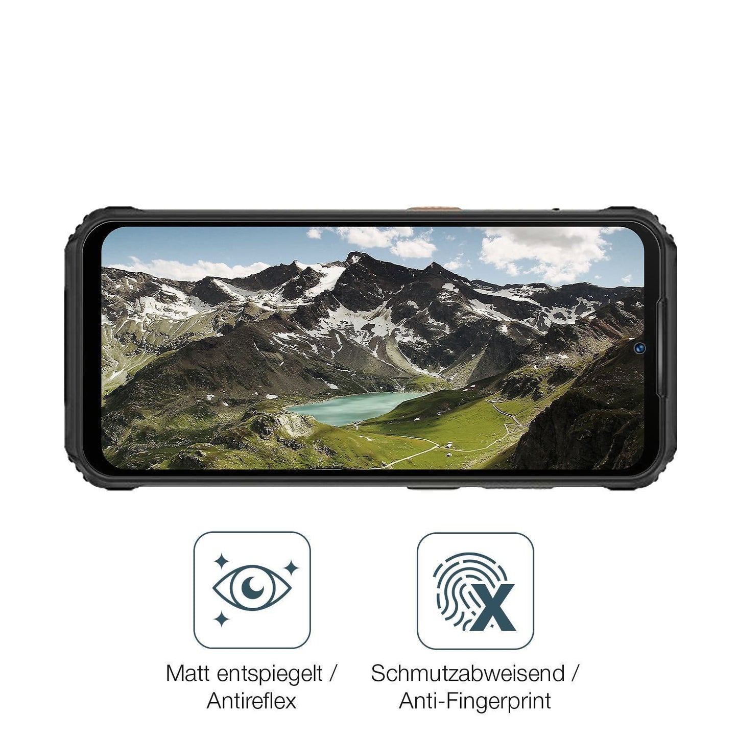 2x 9H Schutzfolie matt für Ulefone Armor 21 Panzer (5)