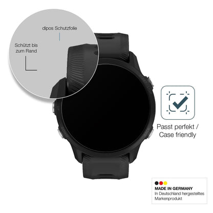 2x 9H Schutzfolie matt für Garmin Forerunner 955 P (6)