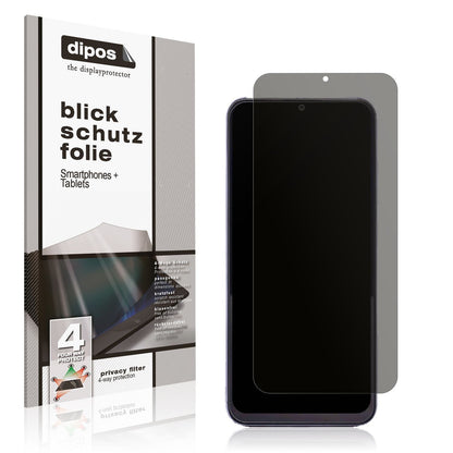 Blickschutzfolie für Ulefone Note 16 Pro matt Schu (1)
