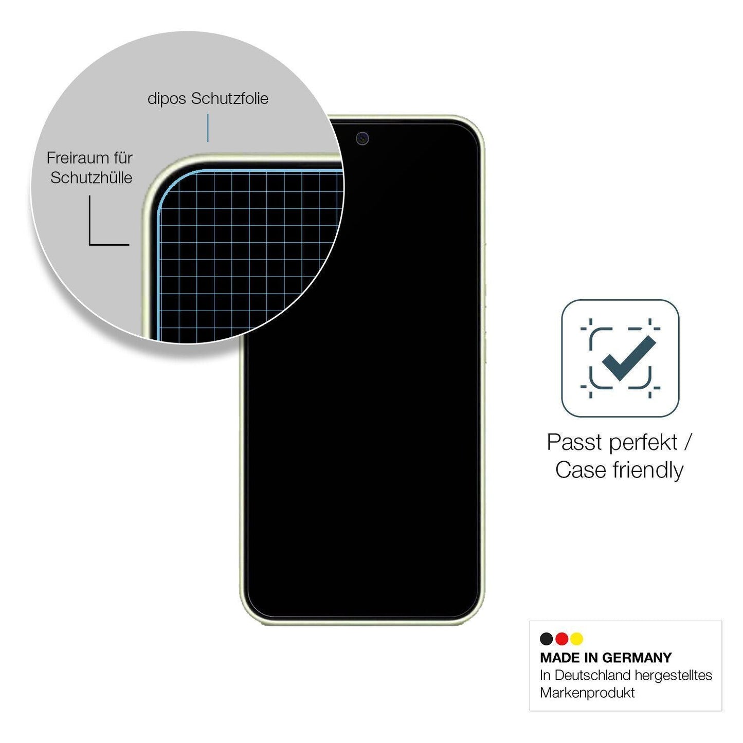 1x 9H Schutzfolie matt für Samsung Galaxy A54 Panz (6)