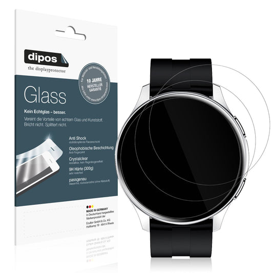 2x 9H Schutzfolie für Fireboltt Invincible Panzerf (1)