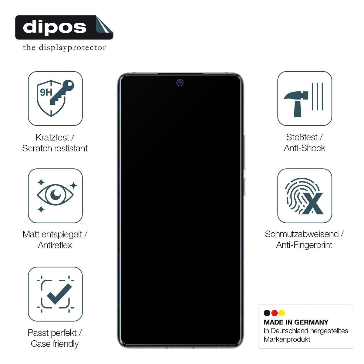 1x 9H Schutzfolie matt für Meizu 20 Pro Panzerfoli (7)