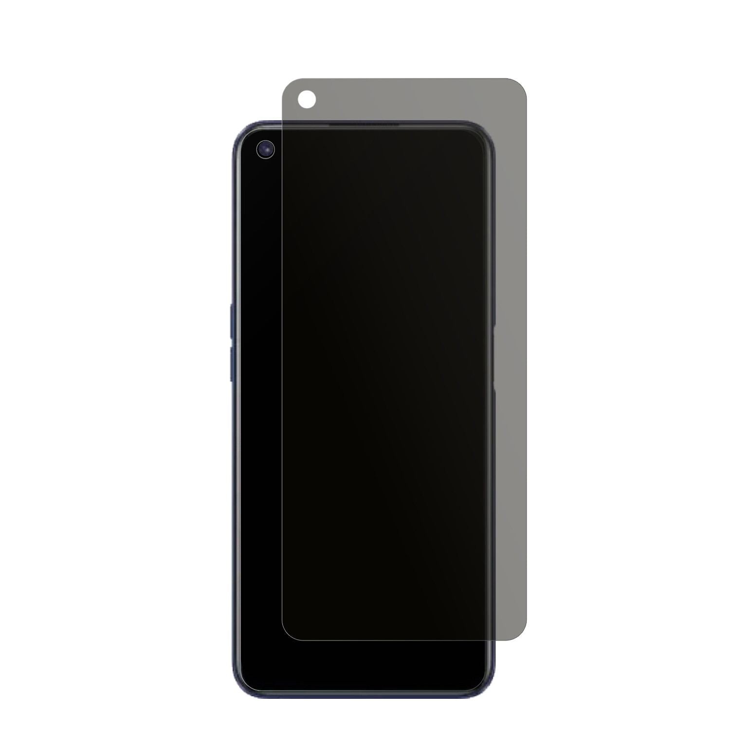 Blickschutzfolie für Realme 9 5G Speed matt Schutz (2)