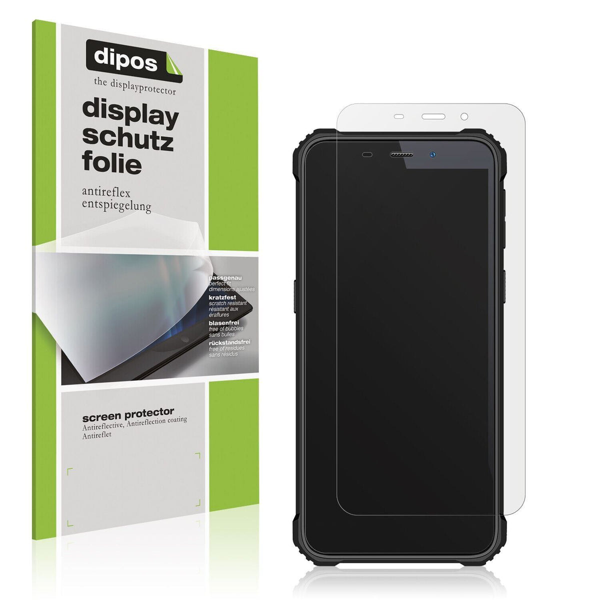 1x Schutzfolie matt für Oukitel WP20 Display-Schut (1)