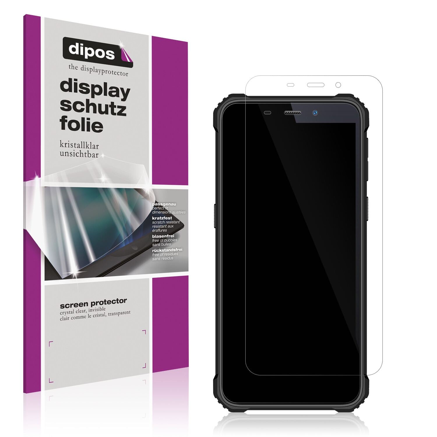 2x Schutzfolie klar für Oukitel WP20 Display-Schut (1)
