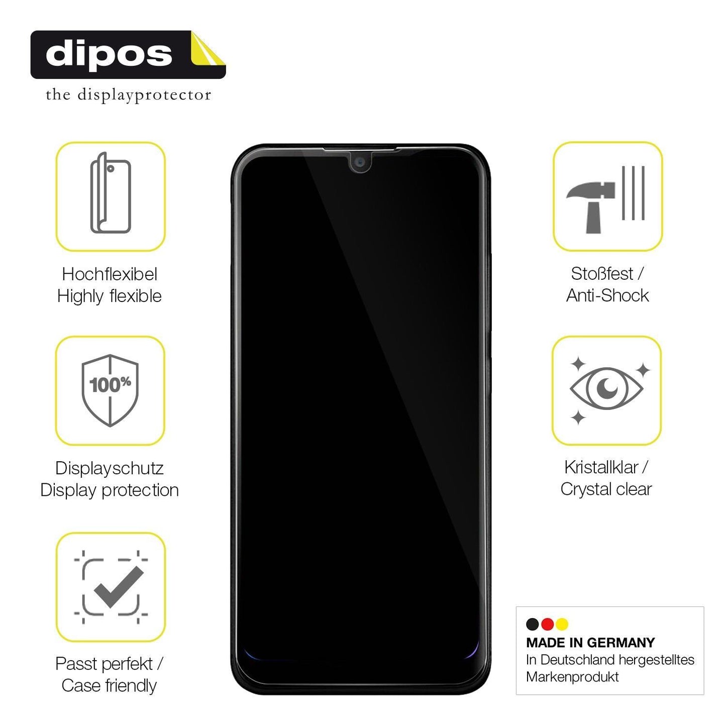 2x 3D Full Cover Schutzfolie für Multilaser G-Pro (7)