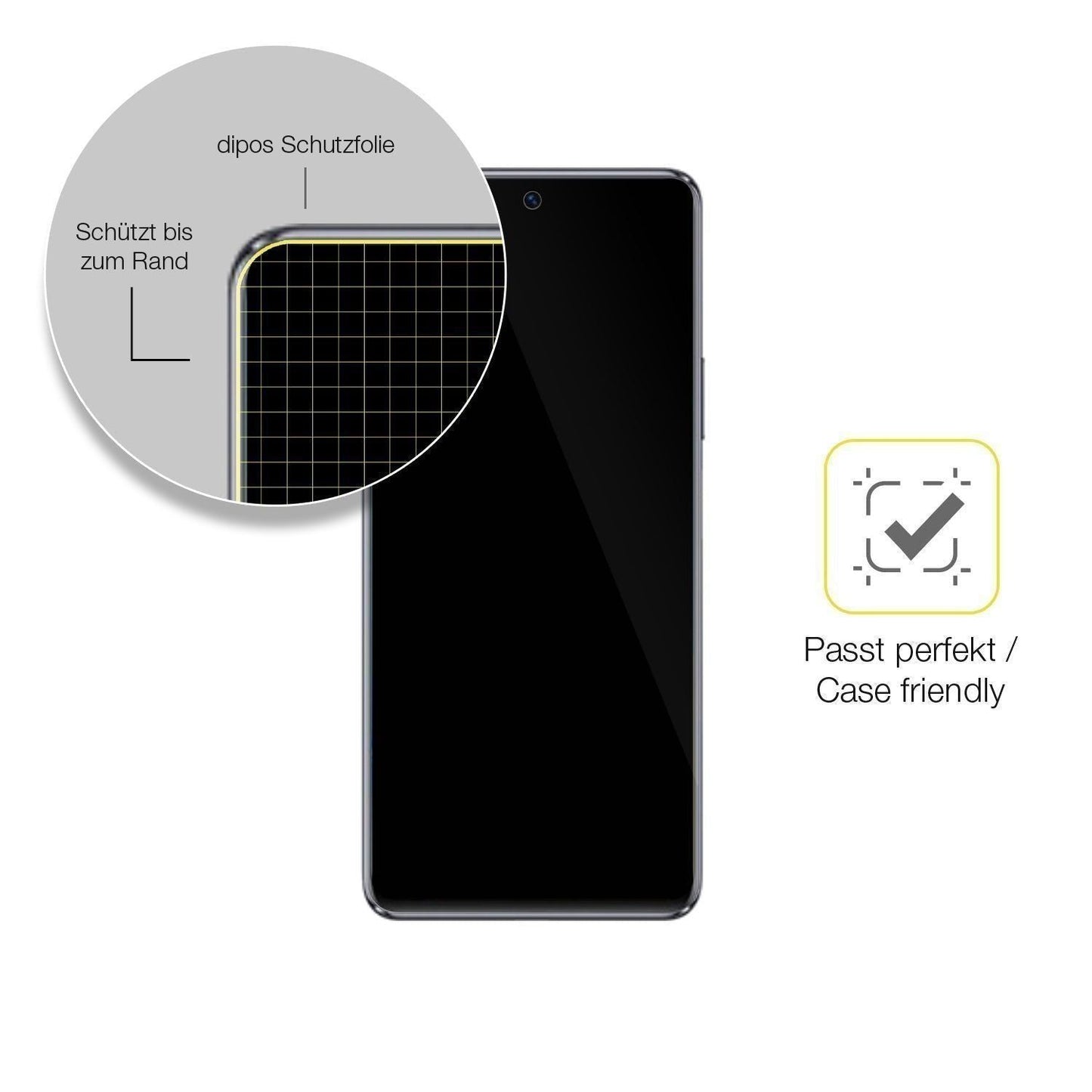 1x 3D Full Cover Schutzfolie für Wiko 5G (6)