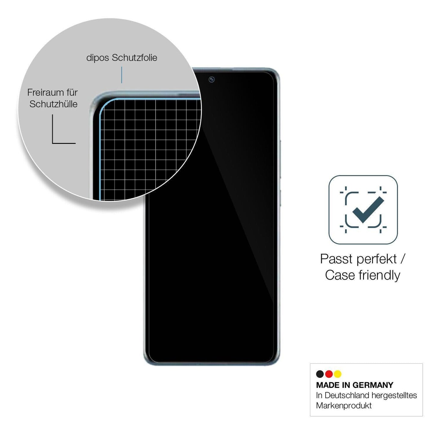 1x 9H Schutzfolie für Xiaomi Redmi K60 Panzerfolie (6)