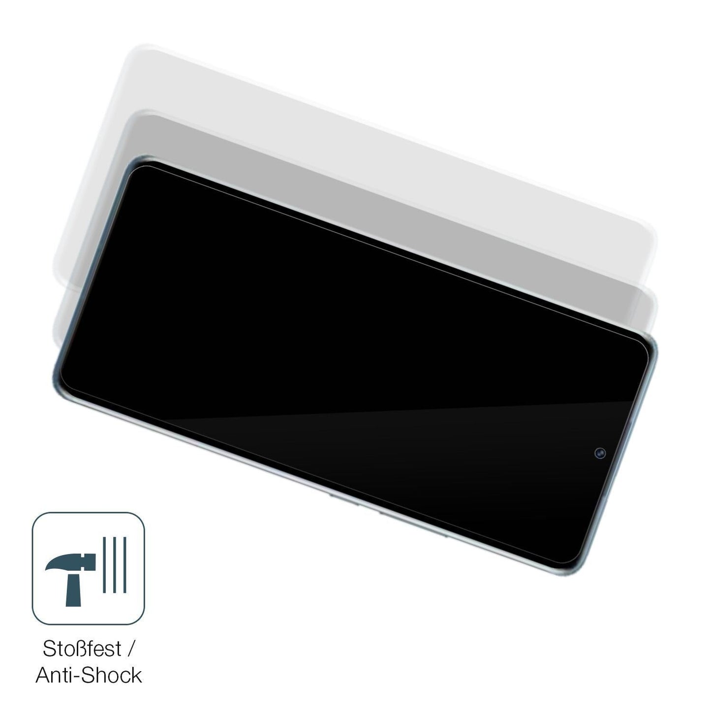 2x 9H Schutzfolie für Xiaomi Redmi K60 Pro Panzerf (4)