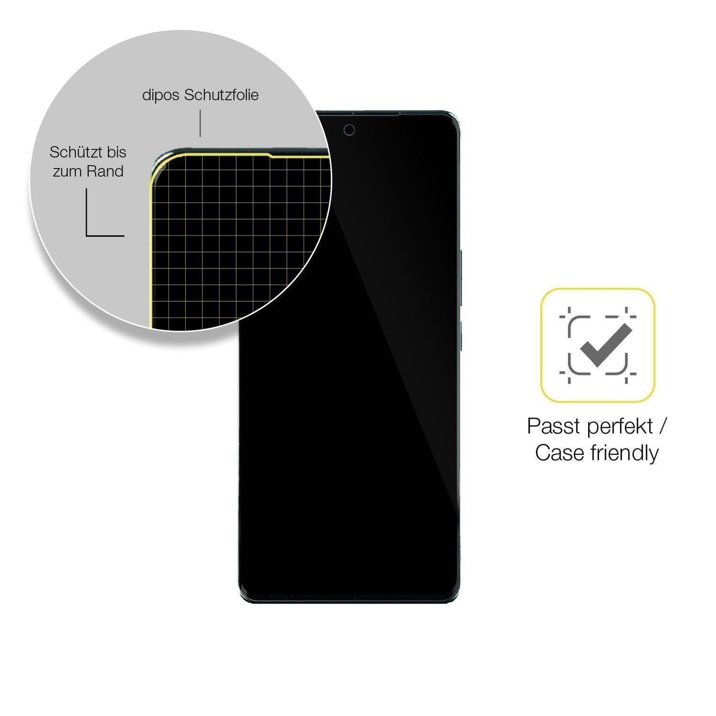 1x 3D Full Cover Schutzfolie für VIVO S16 Pro (6)