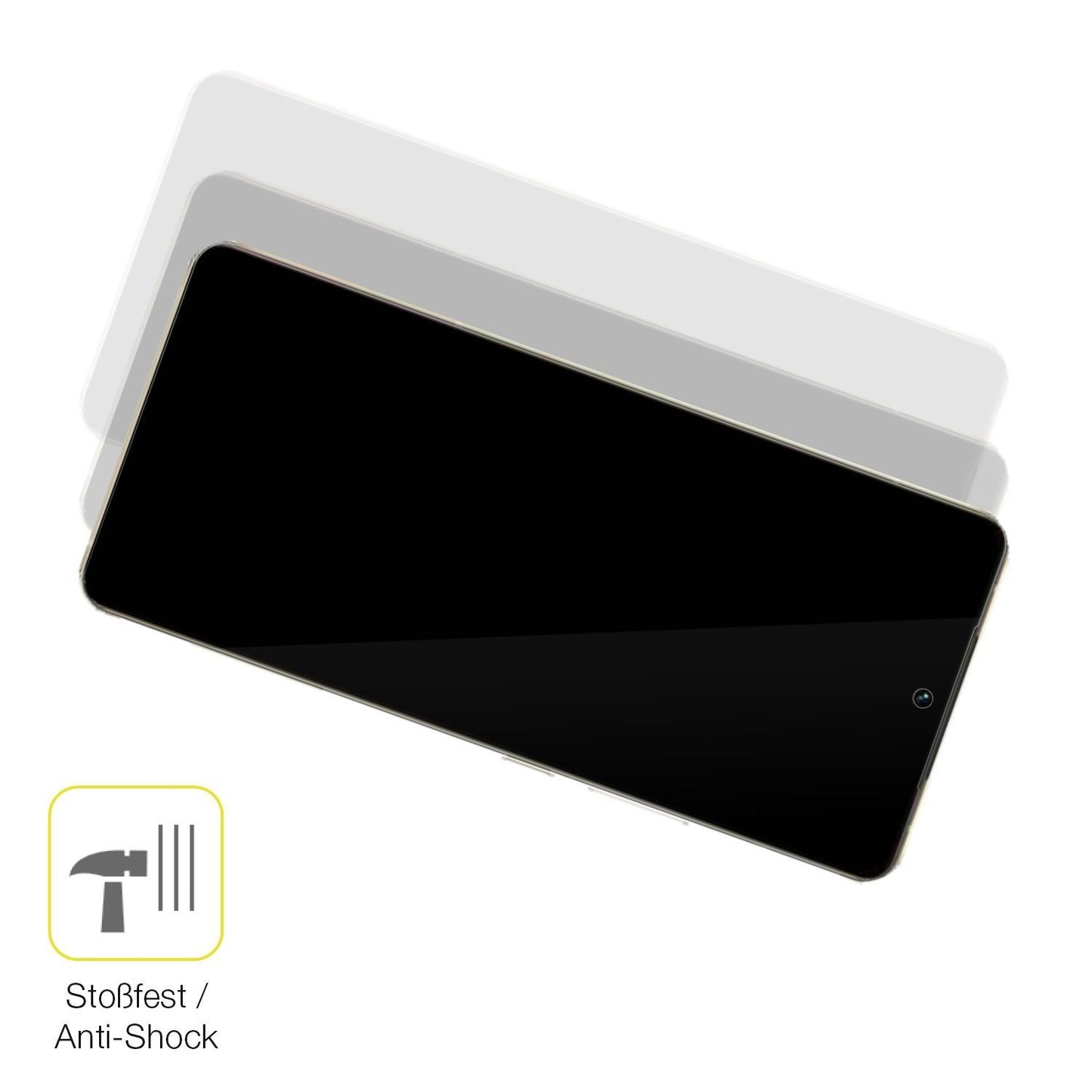 2x 3D Full Cover Schutzfolie für VIVO S16 (4)
