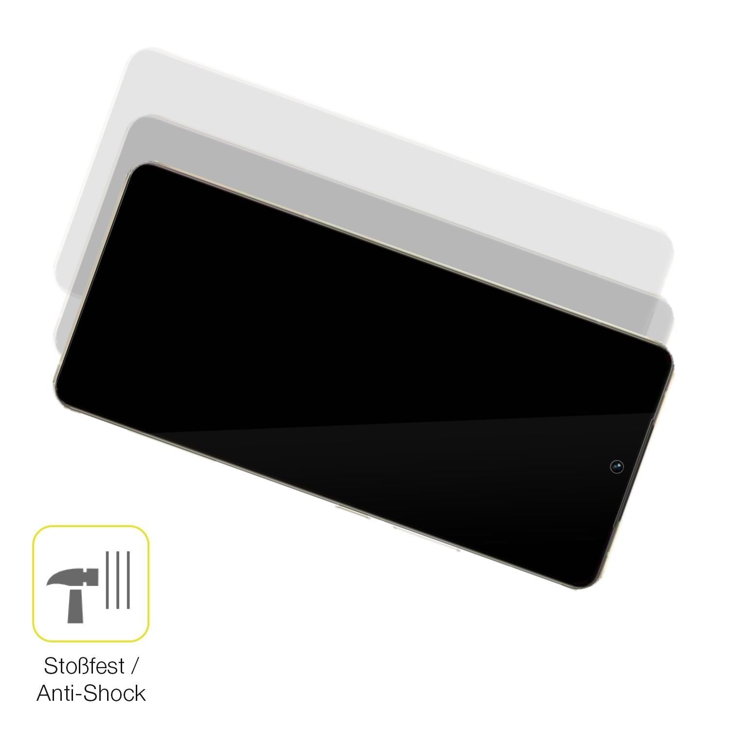 2x 3D Full Cover Schutzfolie für VIVO S16 (4)