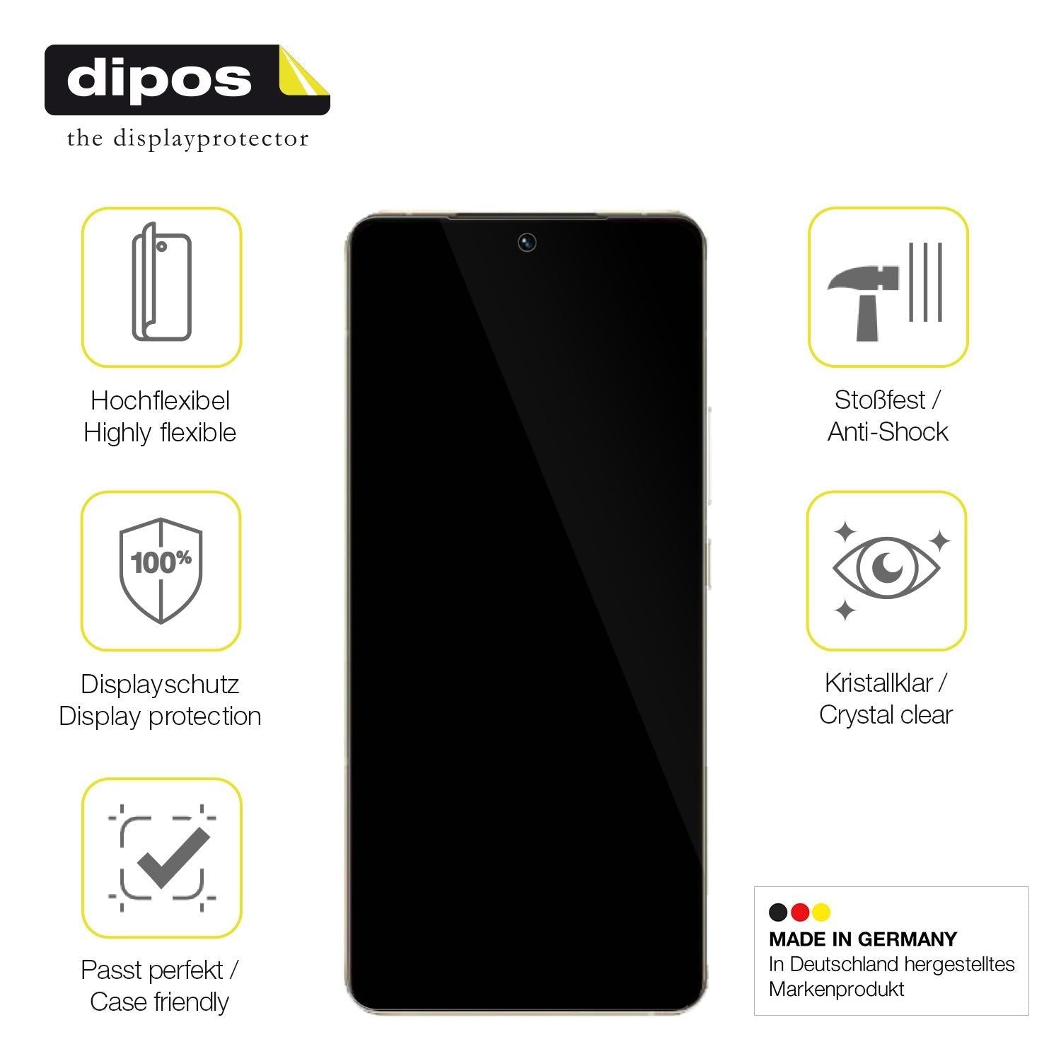 2x 3D Full Cover Schutzfolie für VIVO S16 (7)