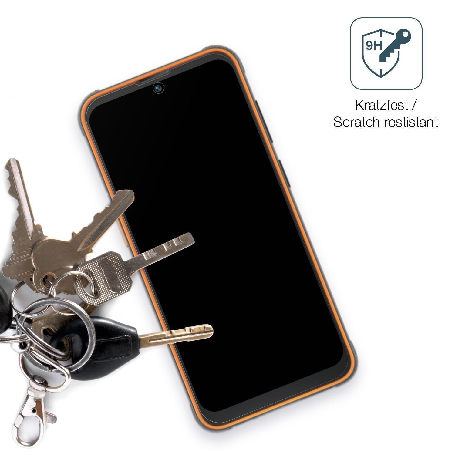 1x 9H Schutzfolie matt für Blackview BV5200 Pro Pa (3)
