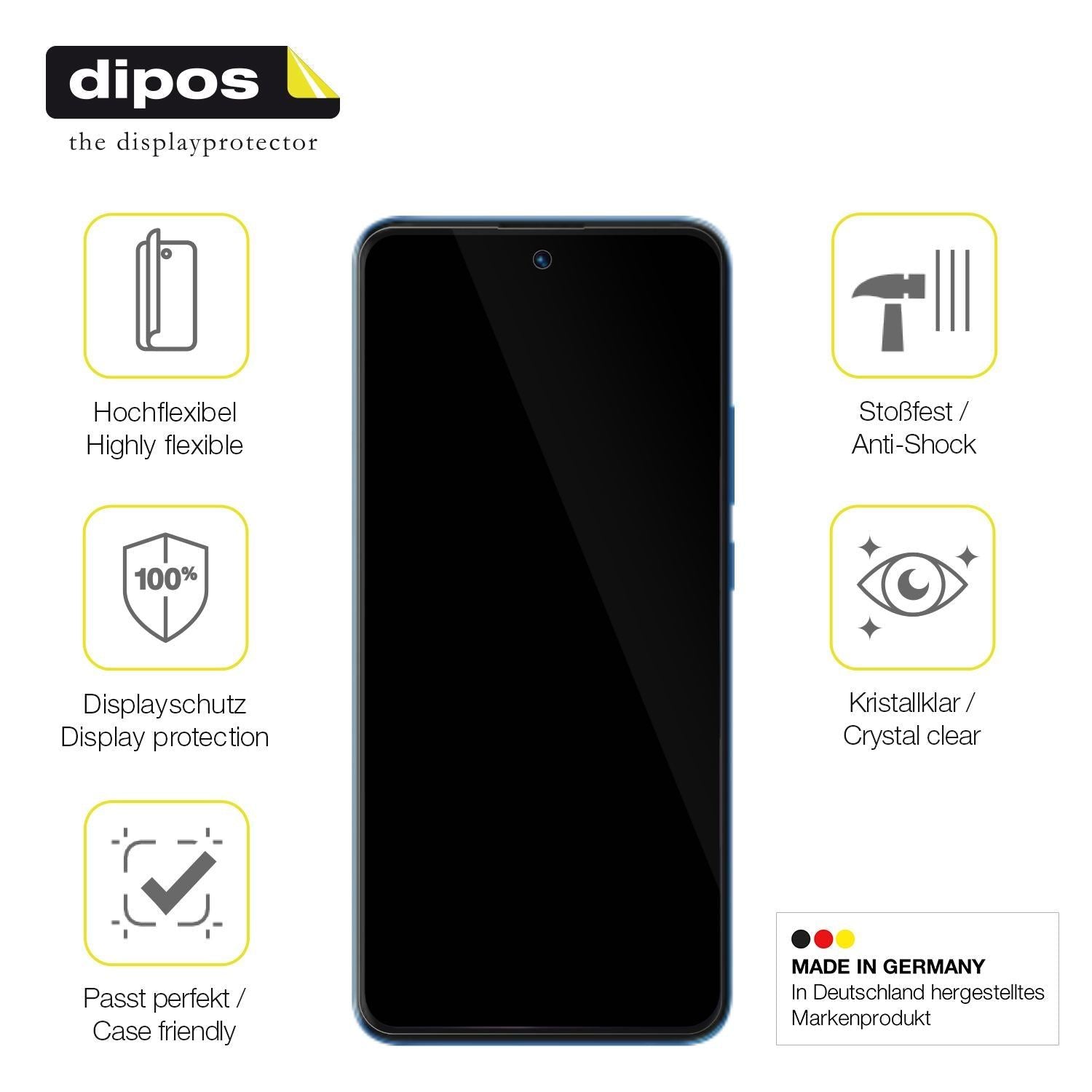 1x 3D Full Cover Schutzfolie für Omix X400 (7)