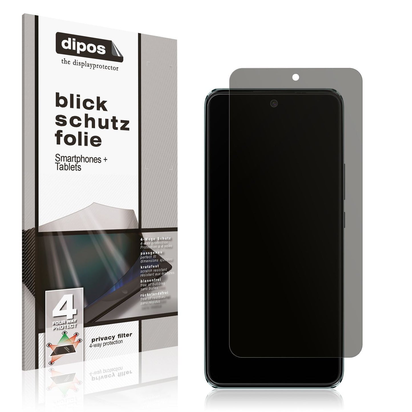 Blickschutzfolie für Symphony Z12 matt Schutzfolie (1)