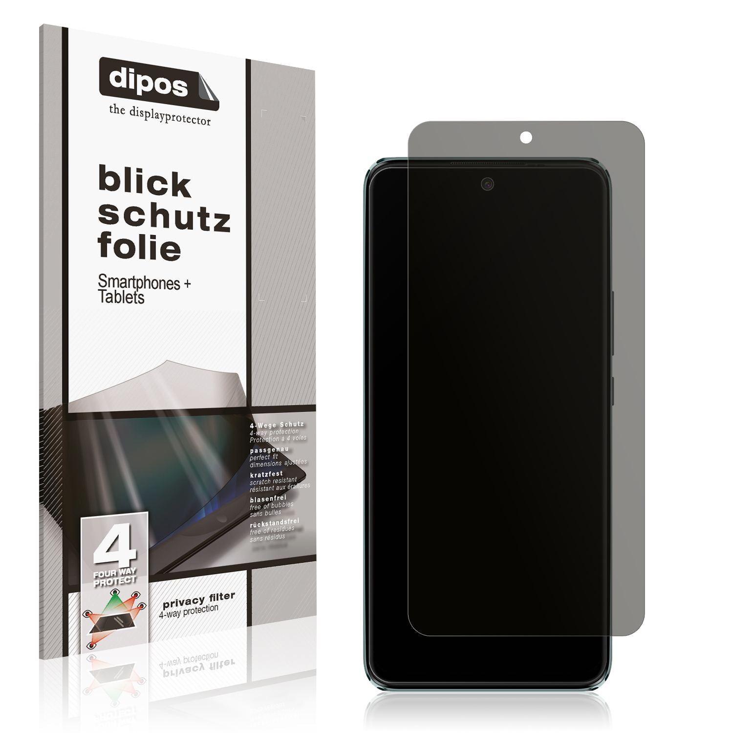 Blickschutzfolie für Symphony Z12 matt Schutzfolie (1)