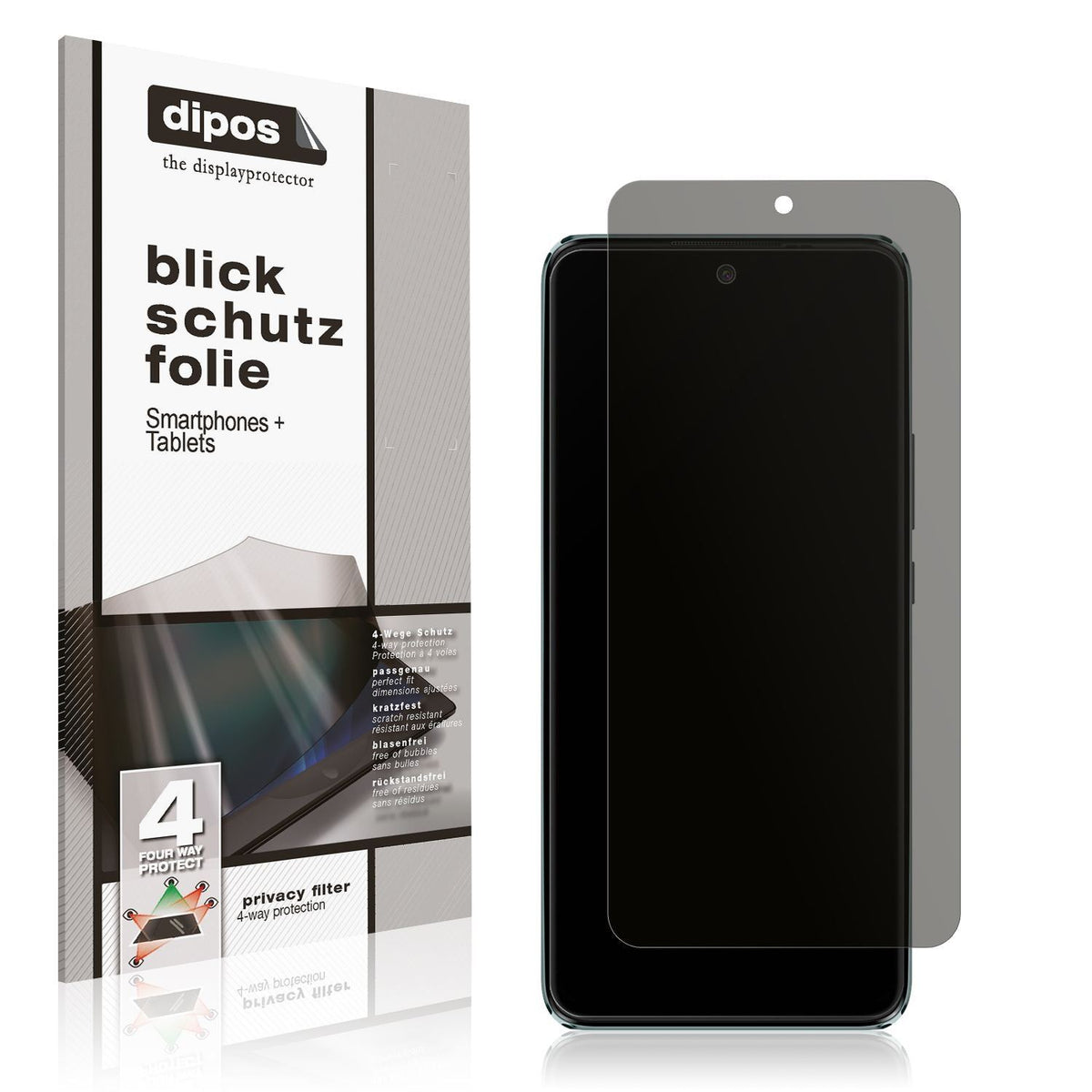 Blickschutzfolie für Symphony Z12 matt Schutzfolie (1)
