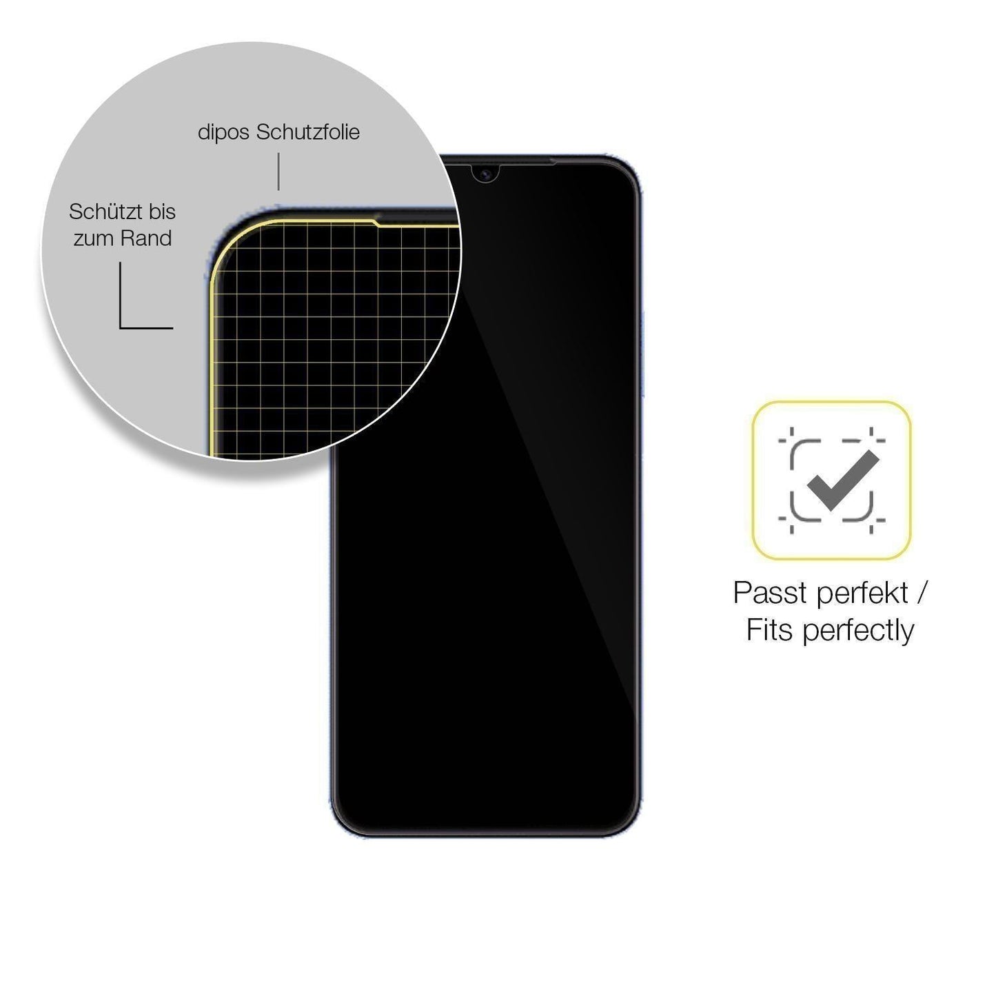 2x 3D Full Cover Schutzfolie für Huawei Nova Y61 (6)