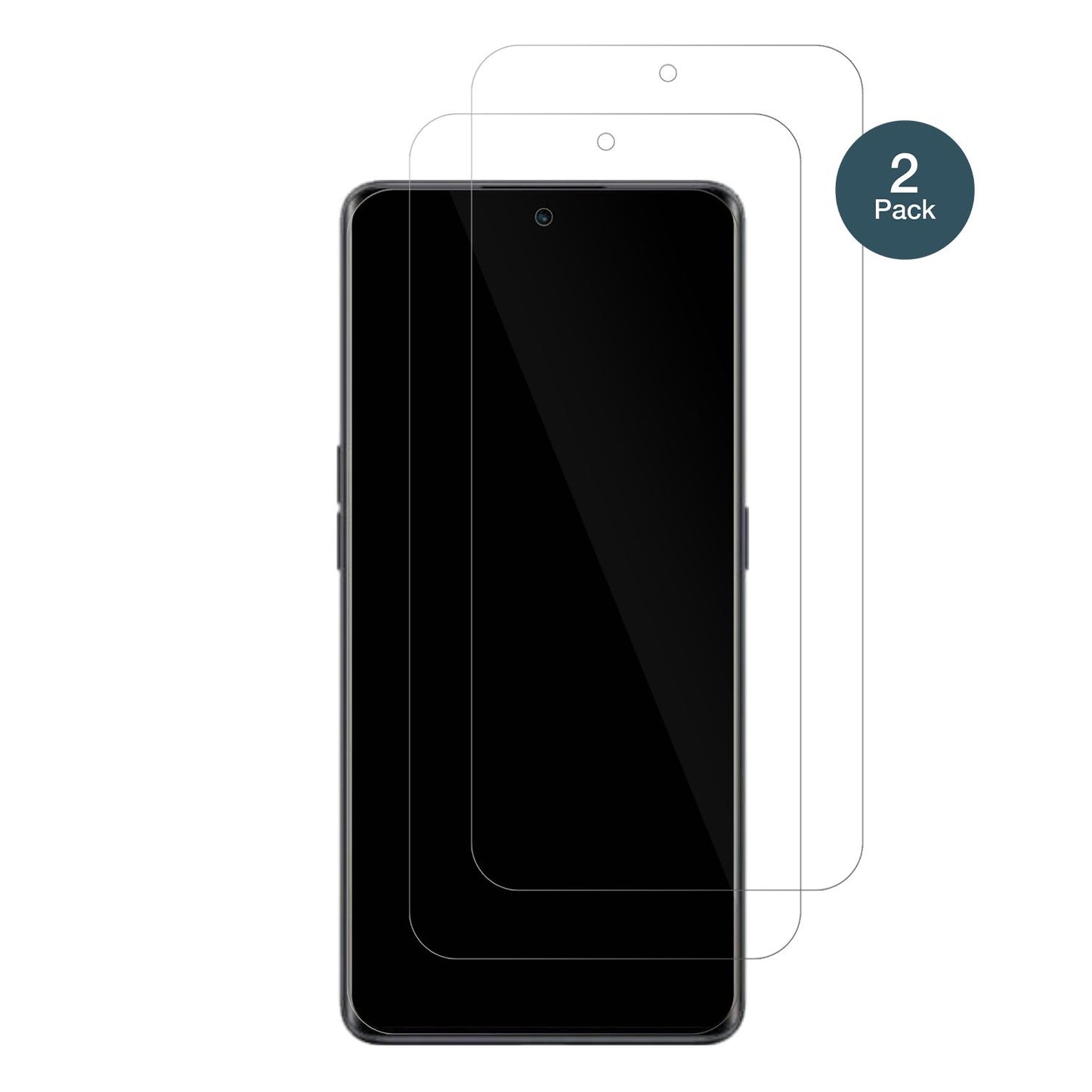 2x 9H Schutzfolie für Oppo Reno8 T 5G Panzerfolie (2)