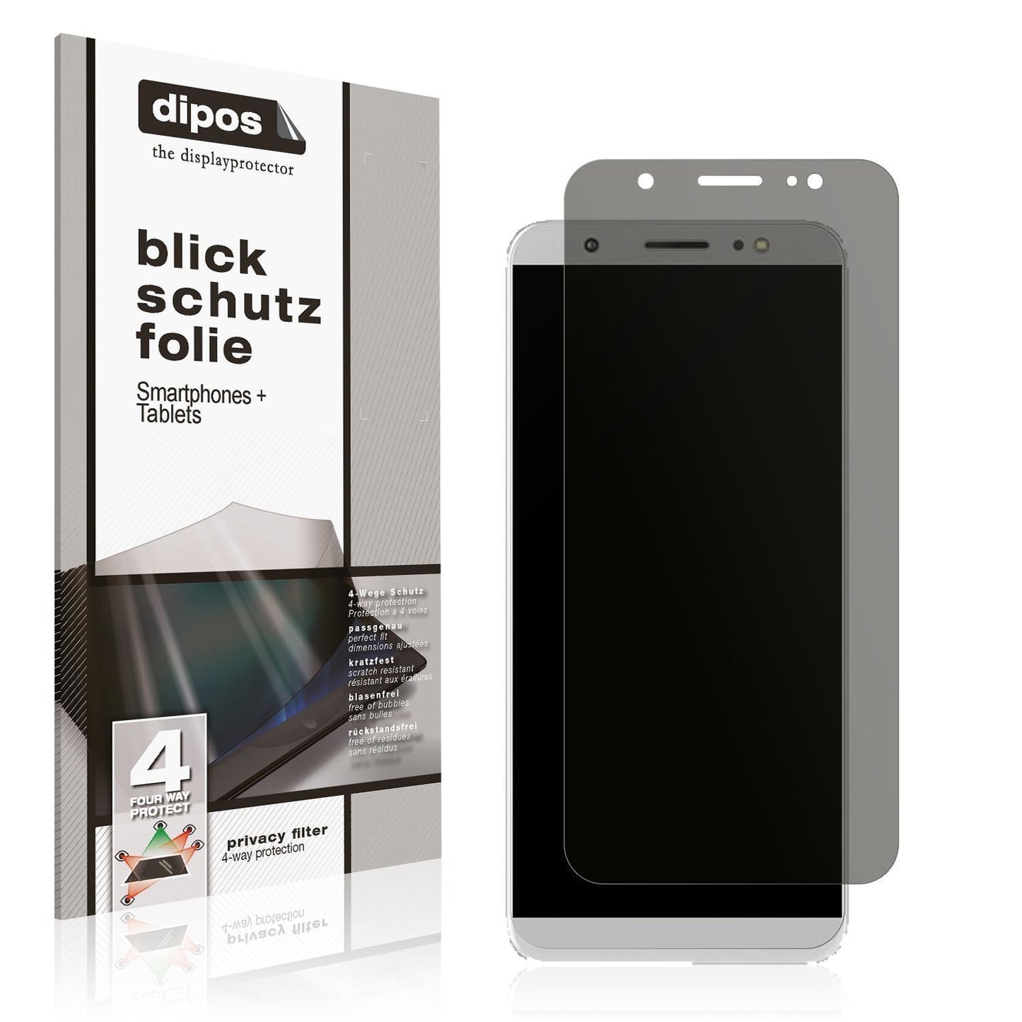 Blickschutzfolie für Tecno Camon I matt Schutzfoli (1)