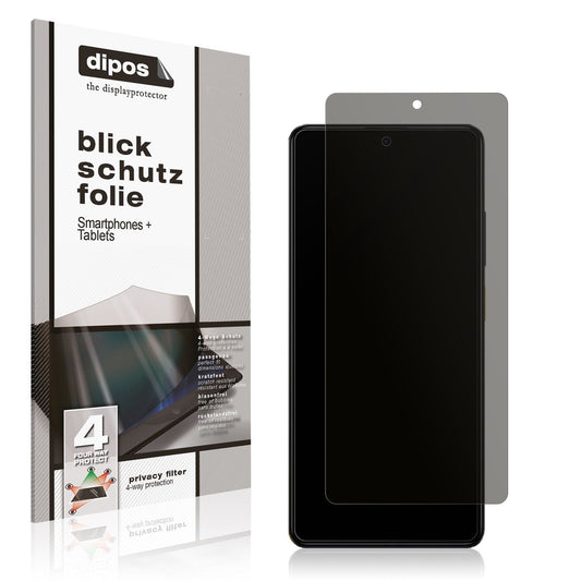 Blickschutzfolie für Xiaomi MI Poco X5 Pro matt Sc (1)