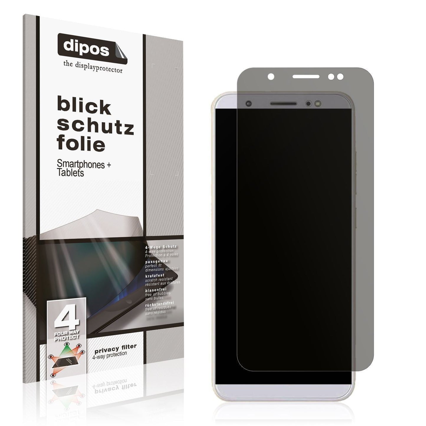 Blickschutzfolie für Tecno Camon IN5 matt Schutzfo (1)