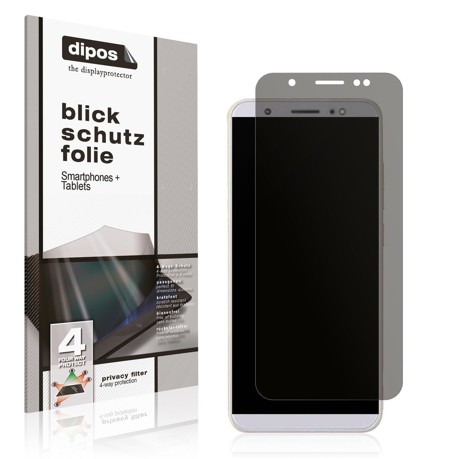 Blickschutzfolie für Tecno Camon IN5 matt Schutzfo (1)