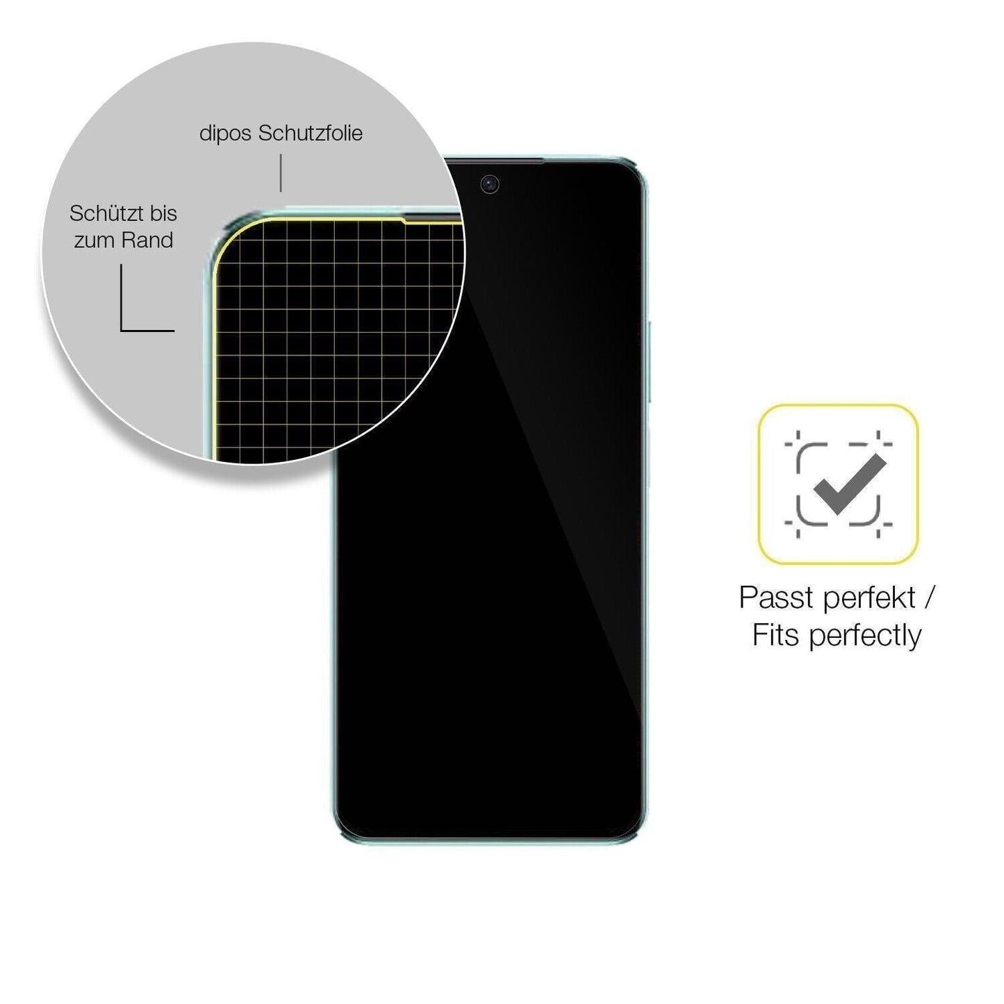 1x 3D Full Cover Schutzfolie für Huawei Nova 10 SE (6)