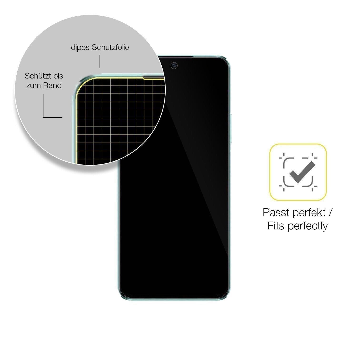 1x 3D Full Cover Schutzfolie für Huawei Nova 10 SE (6)