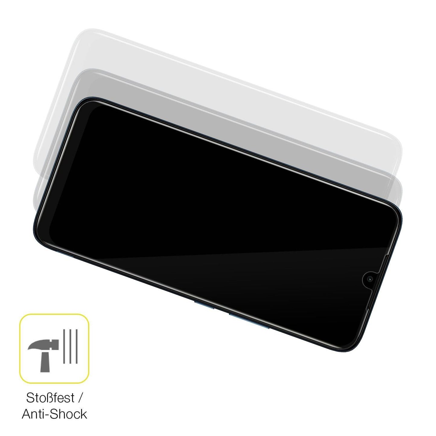 2x 3D Full Cover Schutzfolie für Nokia C12 (4)