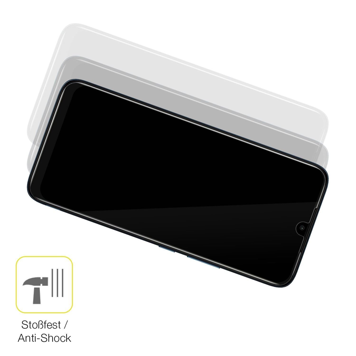2x 3D Full Cover Schutzfolie für Nokia C12 (4)