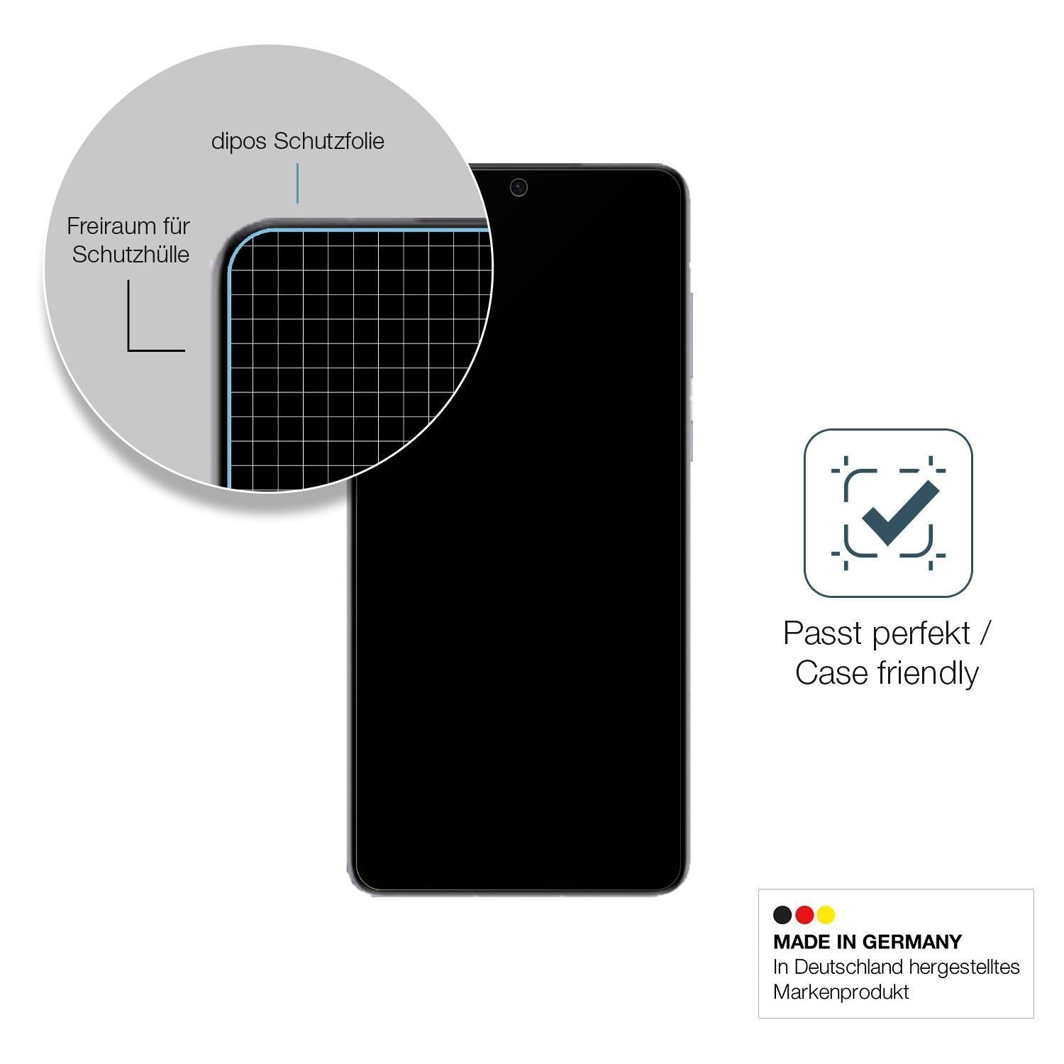 2x 9H Schutzfolie matt für Huawei Mate 50E Panzerf (6)