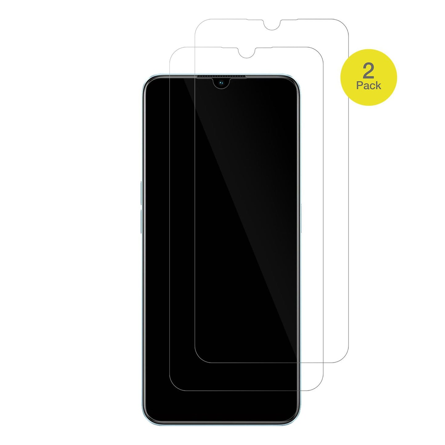 2x 3D Full Cover Schutzfolie für OPPO A78 (2)