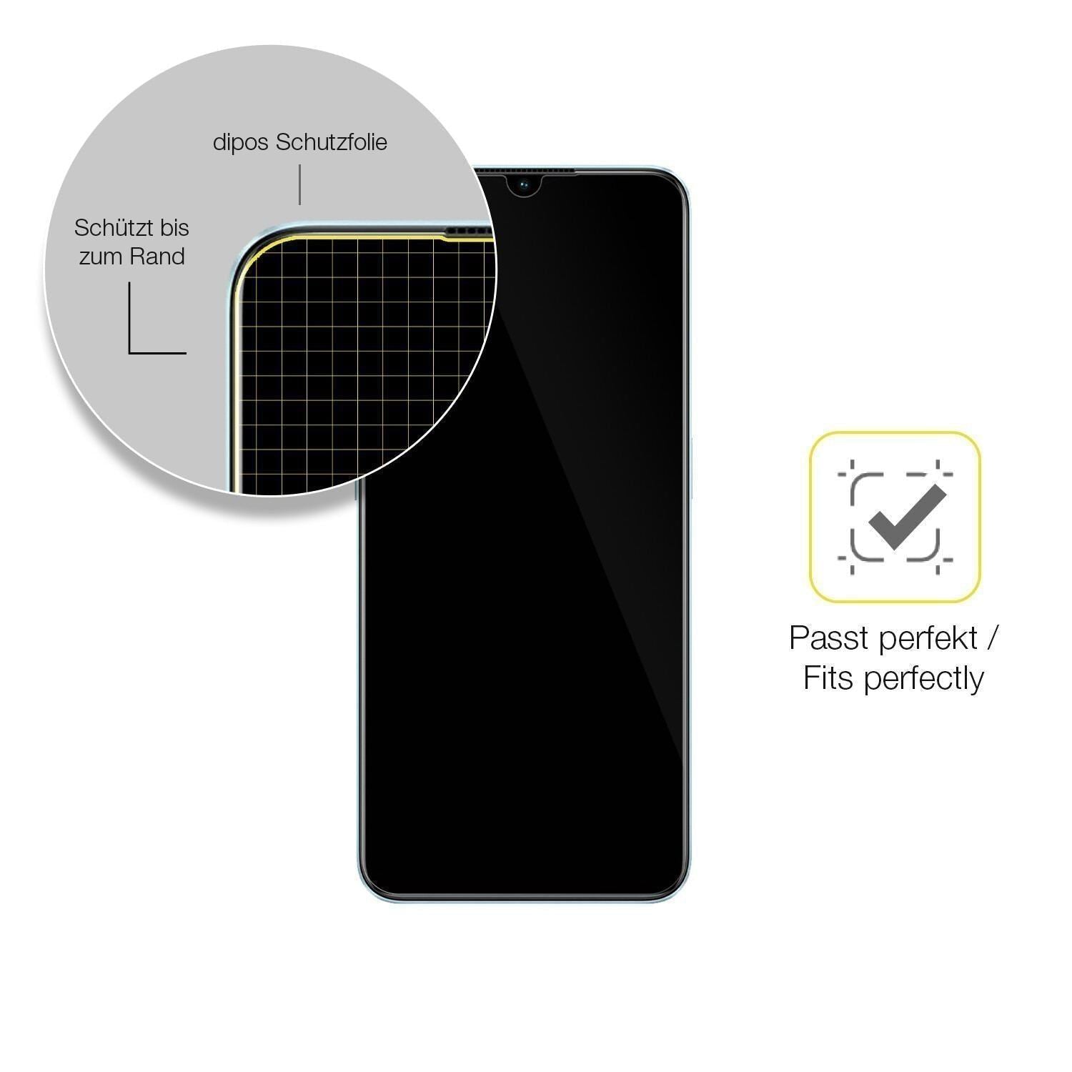 2x 3D Full Cover Schutzfolie für OPPO A78 (6)